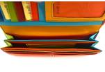 Dámská kožená peněženka Arteddy - červená/barevná
