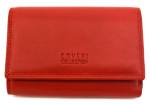 Dámská kožená peněženka Coveri Collection - červená