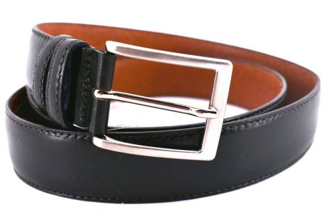 Kožený opasek Juice - tmavě zelená/120