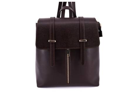 Dámský kožený batoh s klopnou Arteddy