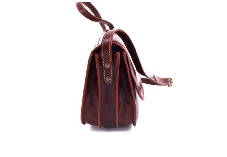 Dámská velká kožená kabelka lovecká Arteddy