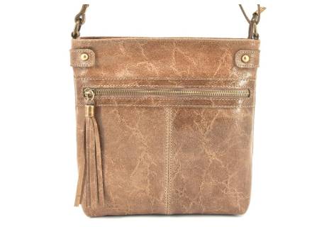 Dámská kožená kabelka crossbody Arteddy