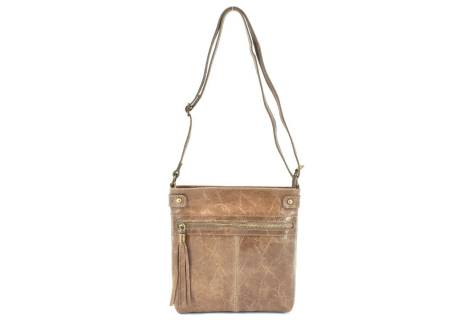 Dámská kožená kabelka crossbody Arteddy