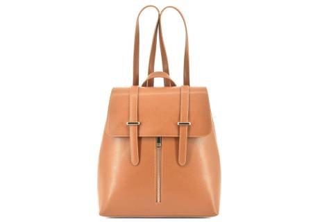 Dámský kožený batoh s klopnou Arteddy