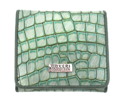 Dámská malá peněženka Coveri - zelená
