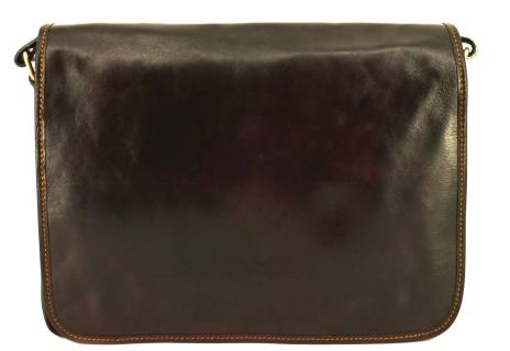 Kožená taška s klopnou Arteddy