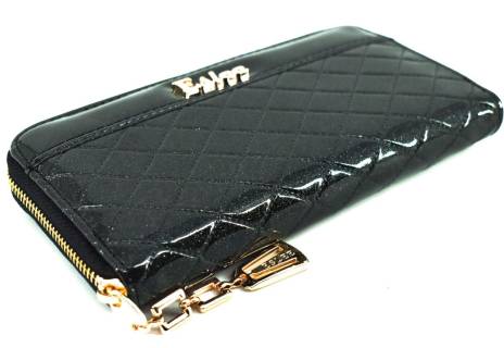 Dámská / dívčí lakovaná peněženka  pouzdrového typu Eslee