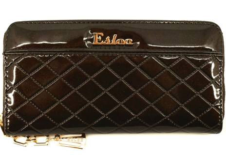 Dámská / dívčí lakovaná peněženka  pouzdrového typu Eslee