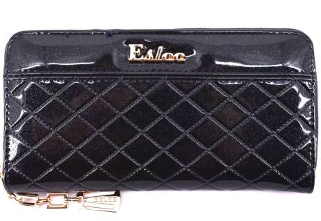 Dámská / dívčí lakovaná peněženka  pouzdrového typu Eslee