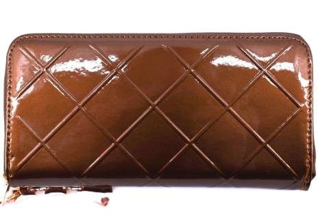 Dámská / dívčí lakovaná peněženka  pouzdrového typu