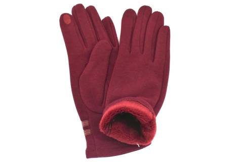 Dámské textílní  zateplené rukavice Arteddy