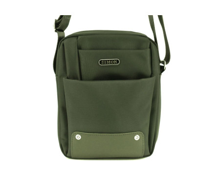 Pánská taška přes rameno  Simon - tmavě zelená