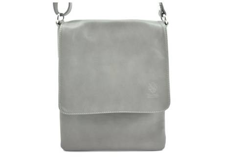 Dámská kožená crossbody kabelka s klopnou Arteddy