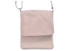 Dámská kožená crossbody kabelka s klopnou Arteddy