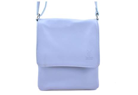 Dámská kožená crossbody kabelka s klopnou Arteddy