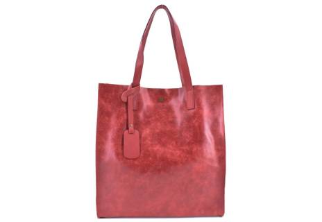 Dámská velká kožená kabelka Arteddy