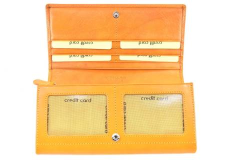 Dámská velká kožená peněženka Arteddy