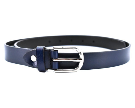 Dámský kožený opasek Arteddy - tmavě modrá /110