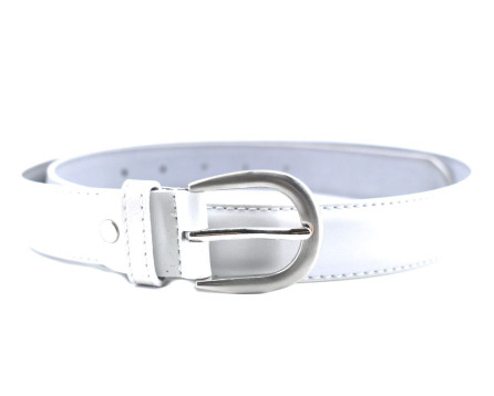 Dámský jednobarevný kožený opasek Arteddy