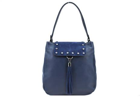 Dámská kožená  kabelka s klopnou Arteddy