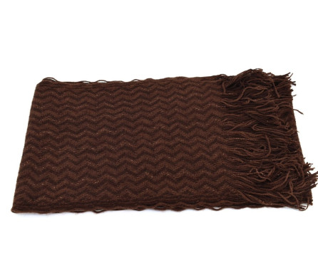 Dámská zimní šála a tunel Arteddy - hnědá