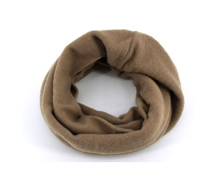 Tunelová zimní šála - béžová