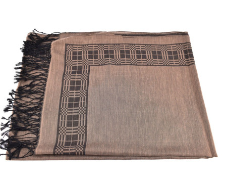 Dámská/pánská  šála - hnědá