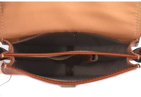 Dámská kožená kabelka s klopnou (crossbody) Arteddy