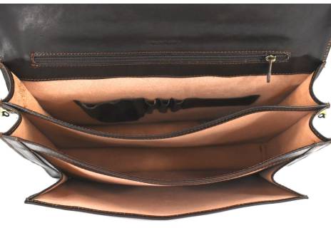 Kožená aktovka Arteddy - 2 komorová