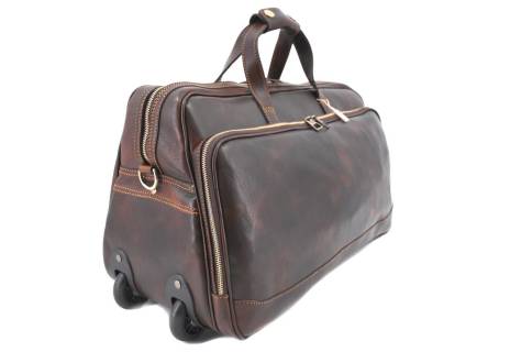 Cestovní kožena taška na kolečkách Arteddy 36l