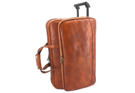 Cestovní kožena taška na kolečkách Arteddy 36l
