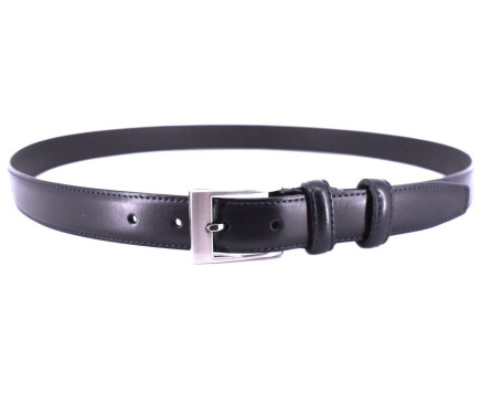 Kožený opasek Arteddy - tmavě modrá/120