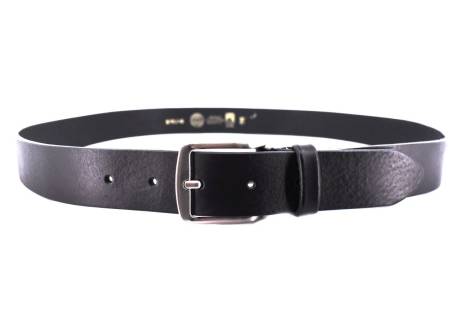 Kožený opasek Arteddy Made in italy  - černá