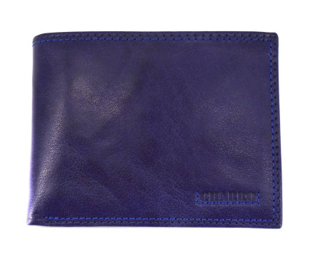 Kožená peněženka Charro - modrá