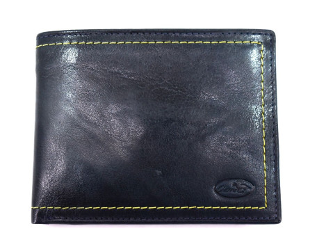 Kožená peněženka Charro - tmavě modrá