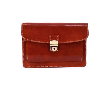 Pánská  kožená etue Arteddy - koňak