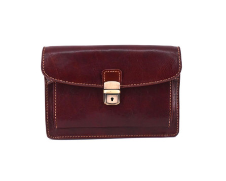 Pánská  kožená etue Arteddy - hnědá