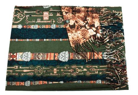 Moderní oboustranná šála