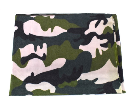 Dámská vzorovaná šála - zelená