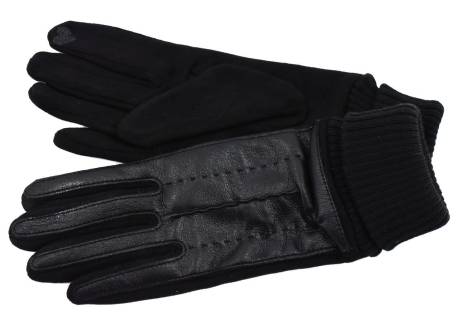 Dámské zateplené kožené rukavice Arteddy