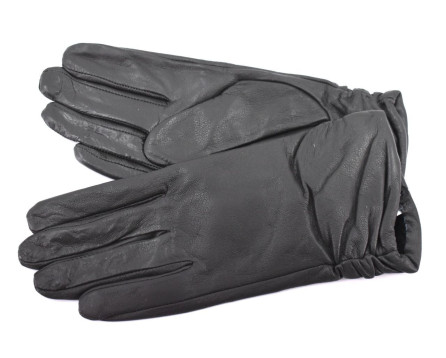 Dámské zateplené kožené rukavice Arteddy  - tmavě šedá (M)