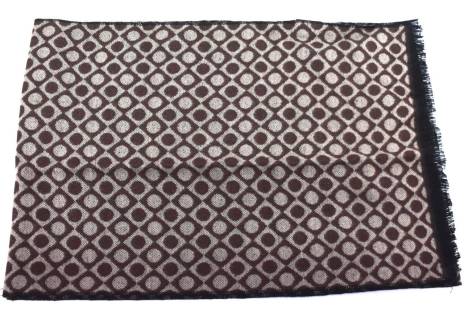 Moderní zimní  šála Coveri v dárkové krabičce - béžová