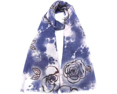 Dámský šátek s potiskem