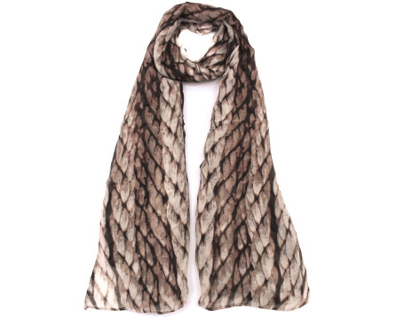 Šátek Coveri - béžová