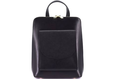 Dámský / dívčí kožený batoh a kabelka v jednom / Arteddy