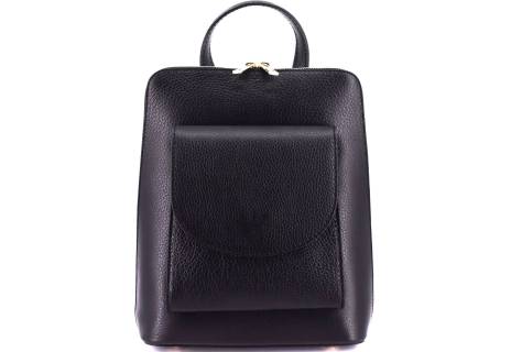 Dámský / dívčí kožený batoh a kabelka v jednom / Arteddy