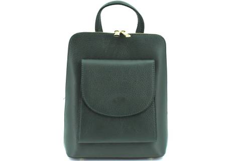 Dámský / dívčí kožený batoh a kabelka v jednom / Arteddy