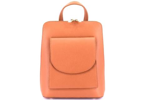 Dámský / dívčí kožený batoh a kabelka v jednom / Arteddy