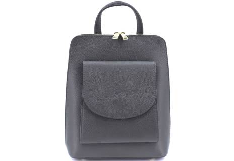 Dámský / dívčí kožený batoh a kabelka v jednom / Arteddy