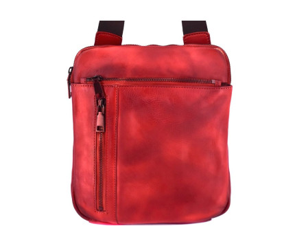 Kožená taška přes rameno crossbody